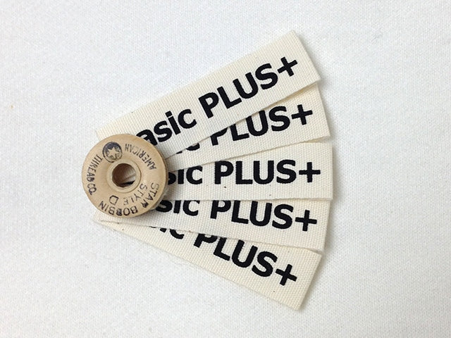 Basic PLUS+ ネームタグ1.5×6　5枚セット