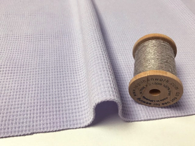 40/パフワッフル　アイスラベンダー