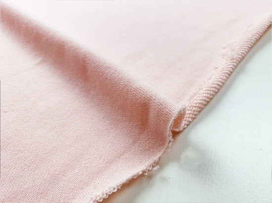 ホイップ裏毛 ベビーピンク
