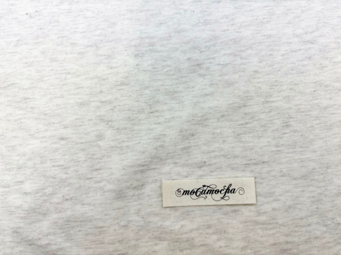 コンパウンドニードルオーガニック天竺　オートミール杢