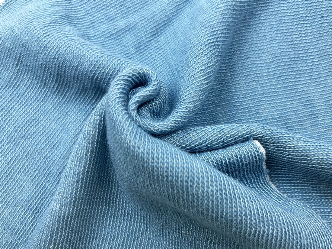 foggy接結ニット サックス