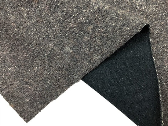 ジャズネップ裏毛起毛 チャコール