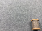 30/TOPストレッチミニ裏毛 グレー杢