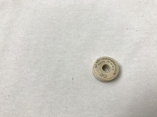 30/-CMプレーティング天竺ニット無地エクリュ