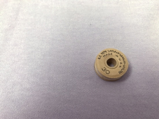 30/-CMプレーティング天竺ニット無地アイスラベンダー