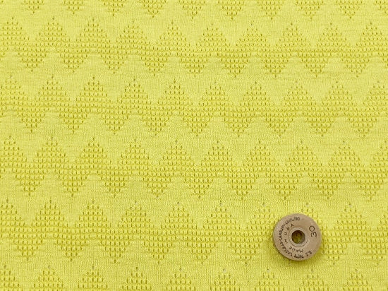 ジグザグ天竺 イエロー