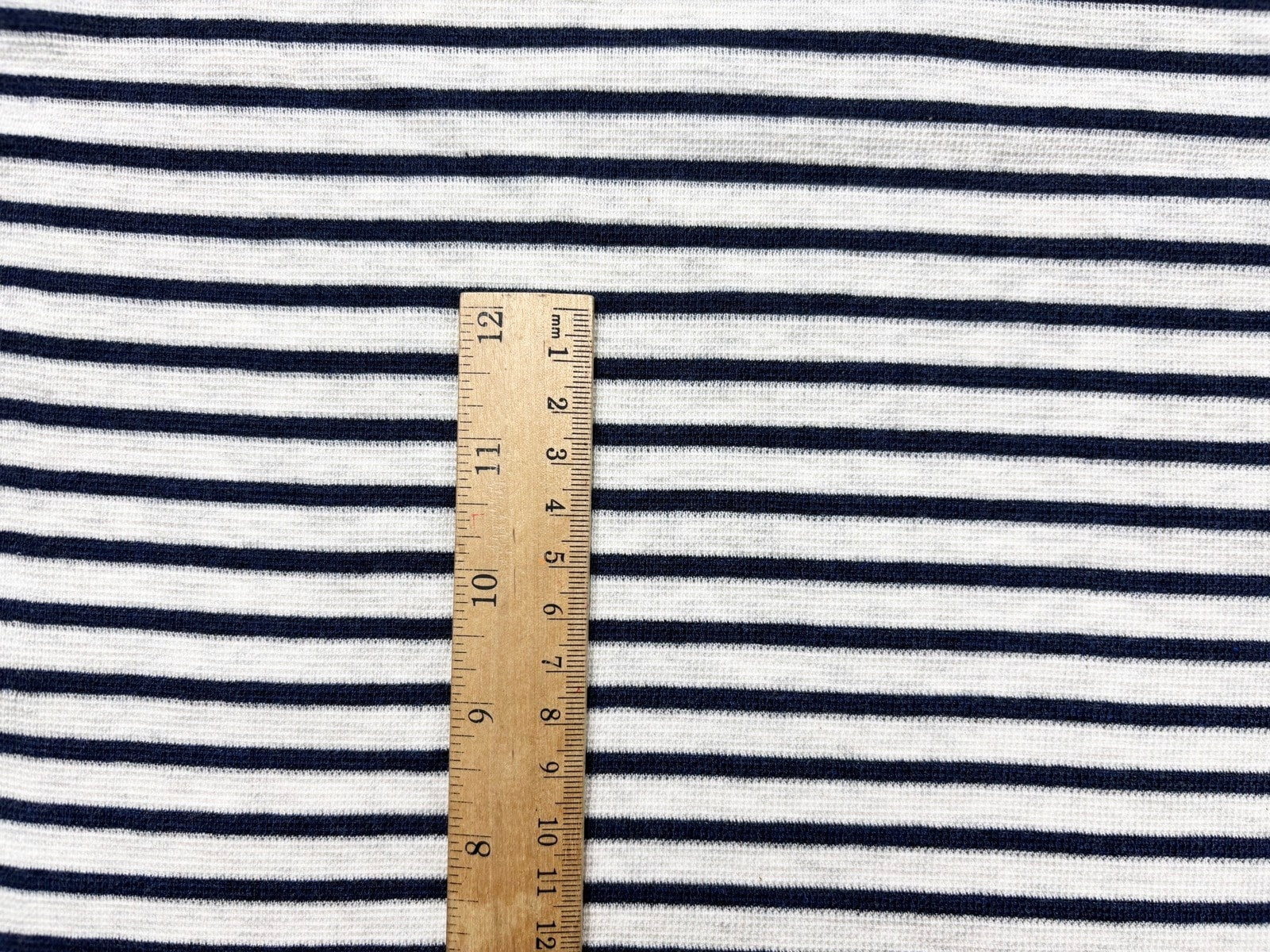 30/TOPオートミール杢Ｘネイビー杢ミニワッフルボーダー