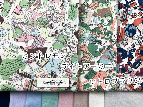 40/コーマスムースニット TOY BOX2 ミントレモン