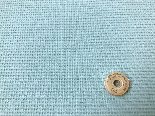 40/パフワッフル　ミント