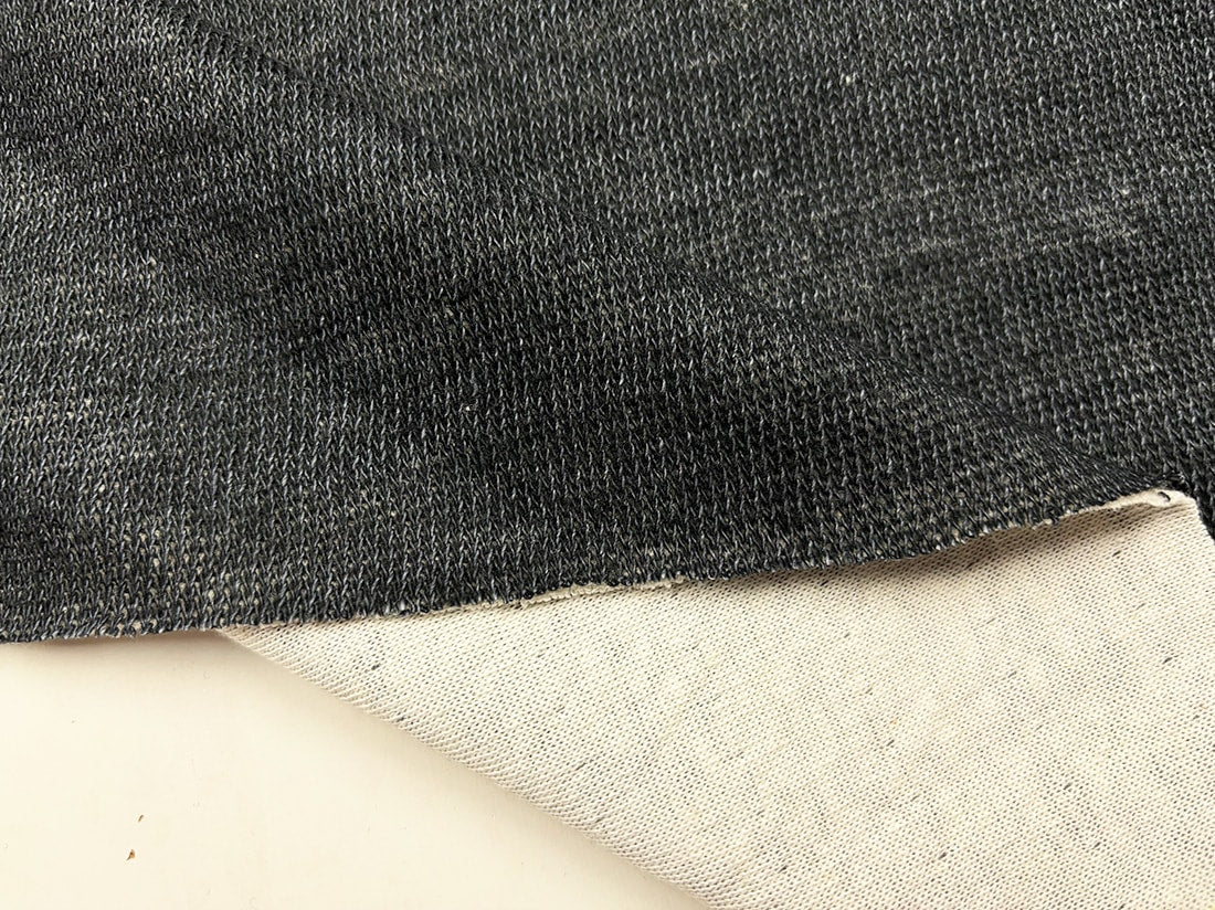 foggy接結ニット チャコール